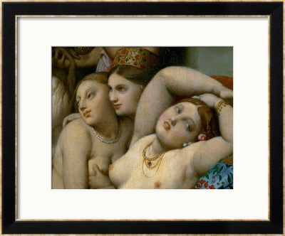 The Turkish Bath, Detail by Jean-Auguste-Dominique Ingres Pricing Limited Edition Print image