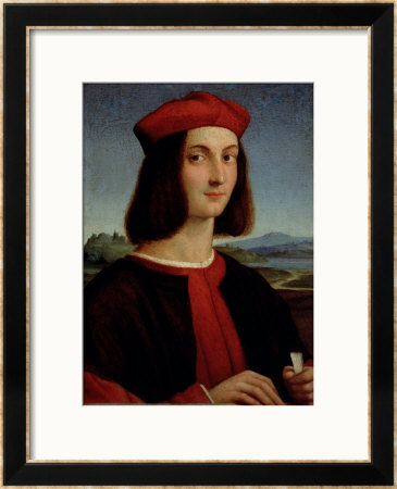 Portrait Of The Young Pietro Bembo, 1504-6 by Raphael Pricing Limited Edition Print image