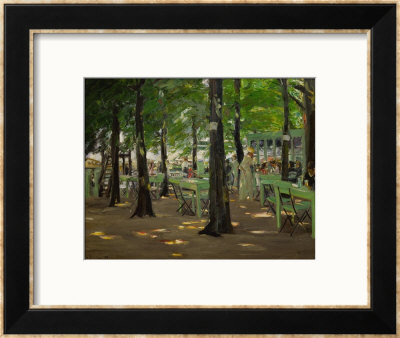 De Oude Vinck, Garden Restaurant In The Outskirts Of Leiden, Netherlands, 1905 by Max Liebermann Pricing Limited Edition Print image