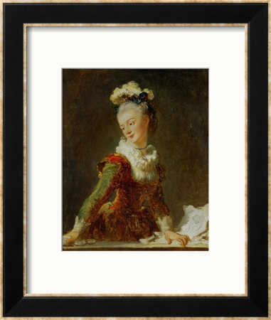 Marie-Madeleine Guimard (1743-1816), Prima Ballerina Of The Paris Opera by Jean-Honoré Fragonard Pricing Limited Edition Print image