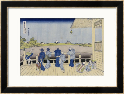 Sazai Hall Of Five-Hundred-Rakan Temple by Katsushika Hokusai Pricing Limited Edition Print image