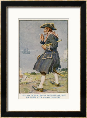 Captain Bill Keeps Watch by Monro S. Orr Pricing Limited Edition Print image