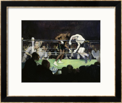 The Boxing Match by George B. Luks Pricing Limited Edition Print image