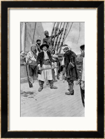 Captain Tongrelow Took The Biggest by Howard Pyle Pricing Limited Edition Print image