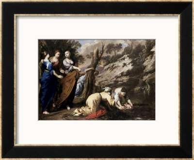 Finding Of Moses by Bernardo Cavallino Pricing Limited Edition Print image