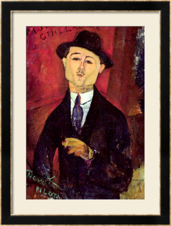 Paul Guillaume Novo Pilota, 1915 by Amedeo Modigliani Pricing Limited Edition Print image