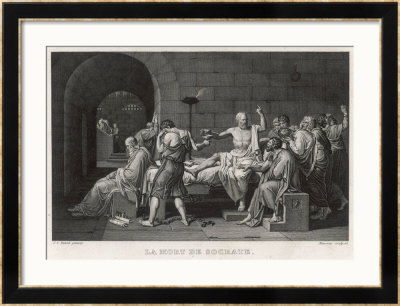 Socrates Greek Philosopher Taking Hemlock by Manceau Pricing Limited Edition Print image