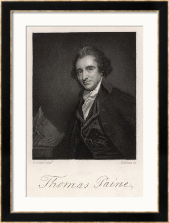 Thomas Paine Radical Political Writer And Freethinker by T.A. Dean Pricing Limited Edition Print image