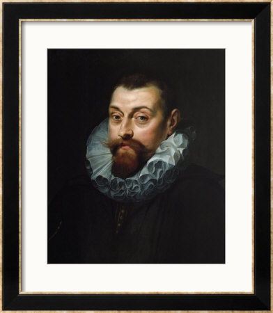 Portrait Of A Man, Bust Length, In Dark Costume With White Ruff, 1597-99 by Joseph Bail Pricing Limited Edition Print image