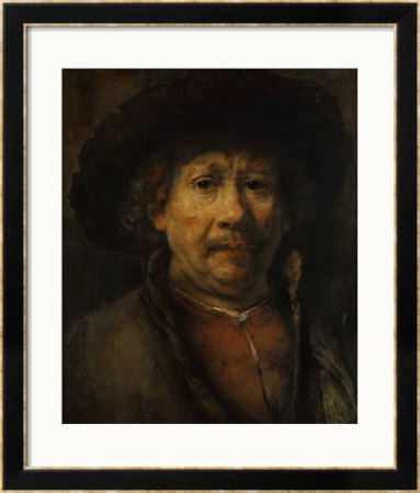 The Small Self-Portrait, Circa 1657 by Rembrandt Van Rijn Pricing Limited Edition Print image