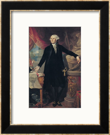 Portrait Of George Washington (1732-99) 1796 by Jose Perovani Pricing Limited Edition Print image