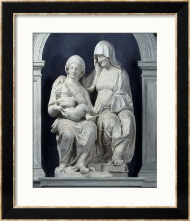Virgin And Child With St. Anne by Andrea Contucci Sansovino Pricing Limited Edition Print image