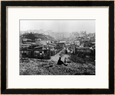 Rue Champlain, A Group Of Huts, 1858-78 by Charles Marville Pricing Limited Edition Print image