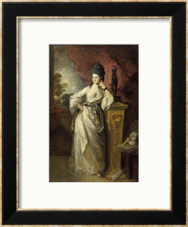 Viscountess Penelope Ligonier by Thomas Gainsborough Pricing Limited Edition Print image