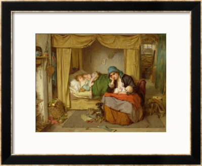 The End Of A Happy Day by Thomas Faed Pricing Limited Edition Print image