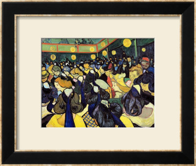 The Dance Hall At Arles, C.1888 by Vincent Van Gogh Pricing Limited Edition Print image