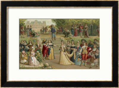 French Aristocrats Of The Mid-17Th Century by Nordmann Pricing Limited Edition Print image