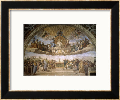 The Dispute Of The Holy Sacrament by Raphael Pricing Limited Edition Print image