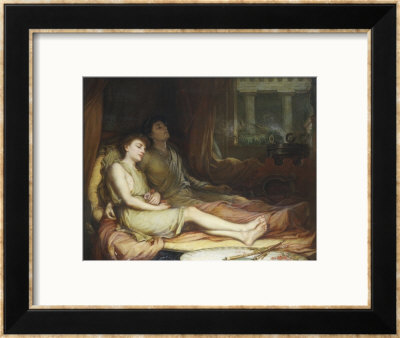 Sleep And His Half Brother Death by John William Waterhouse Pricing Limited Edition Print image