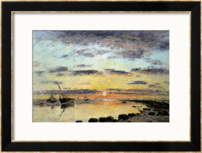 Le Havre, 1889 by Eugene Boudin Pricing Limited Edition Print image