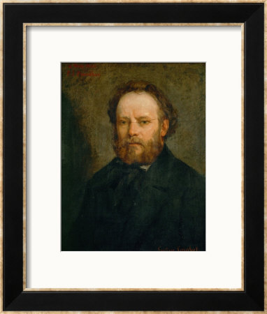 The Philosopher Pierre-Joseph Prudhon, 1865 by Gustave Courbet Pricing Limited Edition Print image