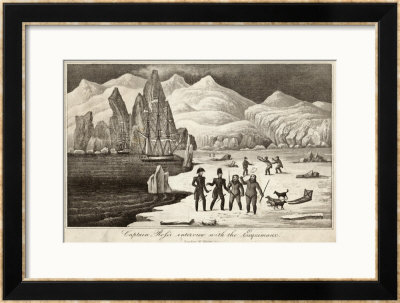 John Ross Meets Eskimos by W. Wright Pricing Limited Edition Print image
