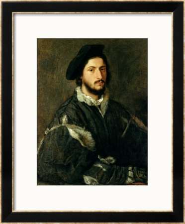 Portrait Of Vincenzo Mosti by Titian (Tiziano Vecelli) Pricing Limited Edition Print image