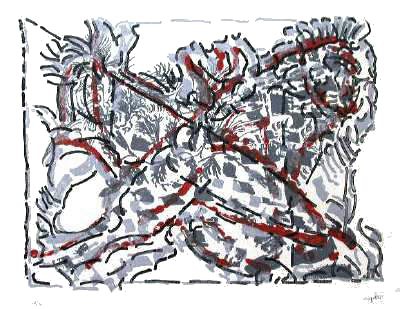 Quien-Toi Bien by Jean-Paul Riopelle Pricing Limited Edition Print image