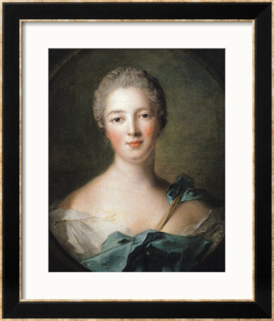 Madame De Pompadour 1748 by Jean-Marc Nattier Pricing Limited Edition Print image