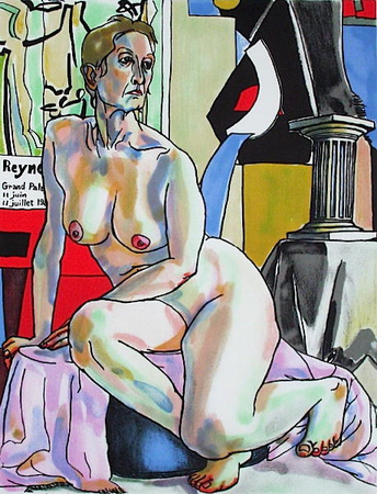 Modele A L'ateiier by Kojiro Akagi Pricing Limited Edition Print image