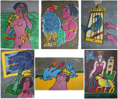 Legende D'une Reine by Guillaume Corneille Pricing Limited Edition Print image