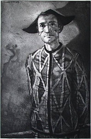 Arlequin Reveur by Michel Ciry Pricing Limited Edition Print image