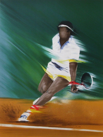 S - Tennisman Ii by Victor Spahn Pricing Limited Edition Print image