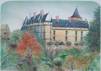 Le Chateau De Chateaudun by Rolf Rafflewski Pricing Limited Edition Print image
