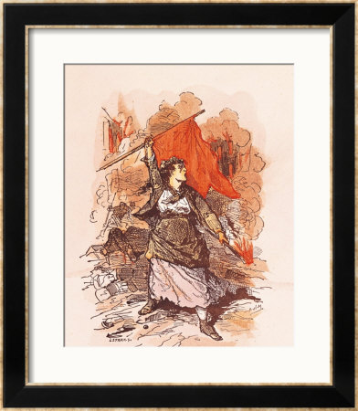 The Barricade, No.34 From Types De La Commune, 1871 by Lefman Pricing Limited Edition Print image