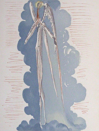 Dc Paradis 22 - L'ange Du 7Eme Ciel by Salvador Dali Pricing Limited Edition Print image