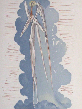 Dc Paradis 22 - L'ange Du 7Ème Ciel by Salvador Dalí Pricing Limited Edition Print image