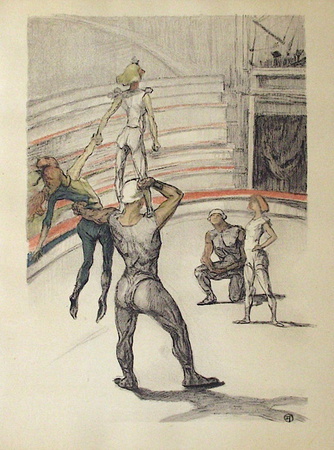 Dessins : Au Cirque I by Henri De Toulouse-Lautrec Pricing Limited Edition Print image
