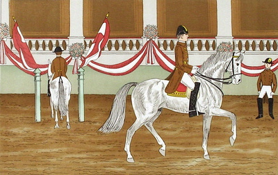 Des Chevaux Et Des Hommes : L'ecole De Vienne by Vincent Haddelsey Pricing Limited Edition Print image