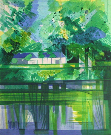 Maison Au Bord De La Riviere by Camille Hilaire Pricing Limited Edition Print image