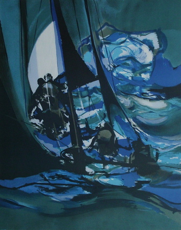 Yachtmen Iv by Marcel Mouly Pricing Limited Edition Print image