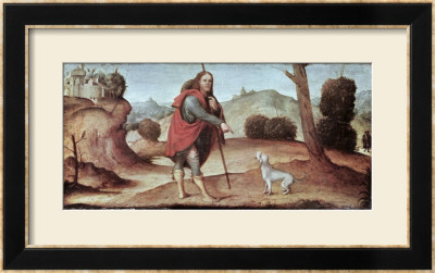 St. Rocco, From A Predella Panel by Il Francia Pricing Limited Edition Print image