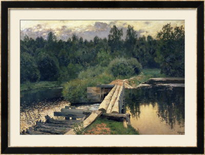At The Shallow, 1892 by Isaak Ilyich Levitan Pricing Limited Edition Print image