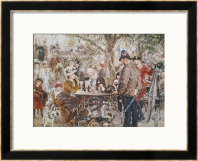 Way Out by Adolph Von Menzel Pricing Limited Edition Print image