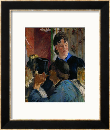 Waitress Serving Beer (La Serveuse De Bock), 1878-79 by Édouard Manet Pricing Limited Edition Print image