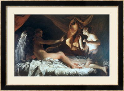 Psyche Discovers Cupid by Giuseppe Maria Crespi Pricing Limited Edition Print image