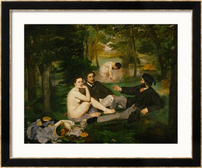 Dejeuner Sur L'herbe (Luncheon On The Grass), 1863 by Édouard Manet Pricing Limited Edition Print image