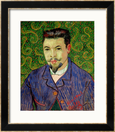 Portrait Of Dr. Felix Rey, C.1889 by Vincent Van Gogh Pricing Limited Edition Print image