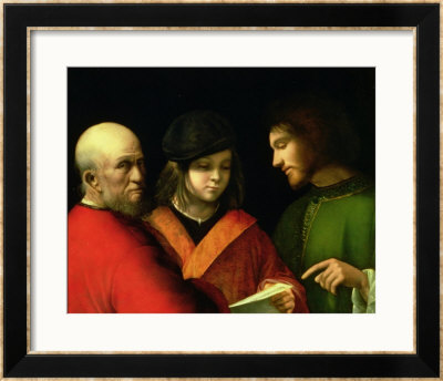 The Three Ages Of Man, Circa 1500-01 by Giorgione Pricing Limited Edition Print image