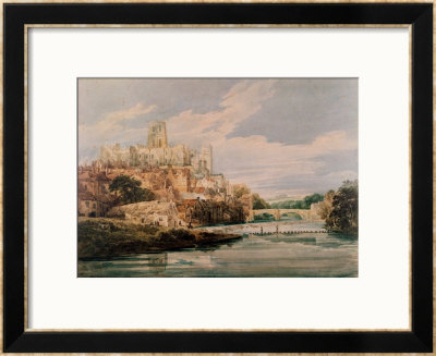 Durham Castle And Cathedral by Thomas Girtin Pricing Limited Edition Print image